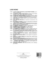 A Carlo Scarpa Architetto, Ai Suoi Infiniti - Luigi Nono - Partition
